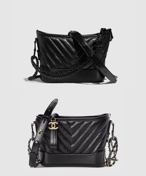 [CHANEL-샤넬]쉐브론 가브리엘 호보백 스몰 A91810