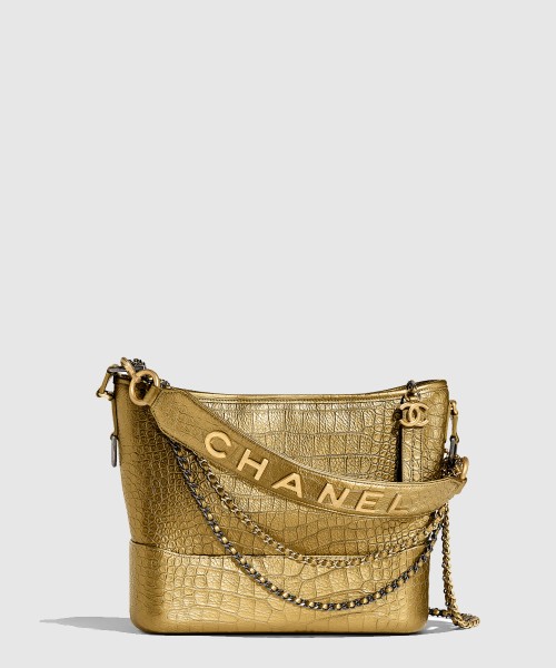 [CHANEL-샤넬]가브리엘 호보백 크로커 미듐 AS0866