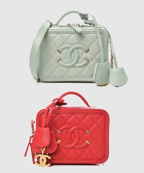 [CHANEL-샤넬]베니티 코스메틱 스몰 원톤 A93342