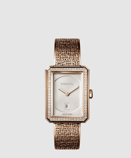 [CHANEL-샤넬]보이프렌드 트위드 34.6 H5315