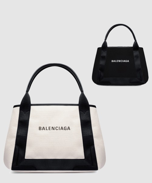 [BALENCIAGA-발렌시아가]네이비 스몰 카바스백 339933