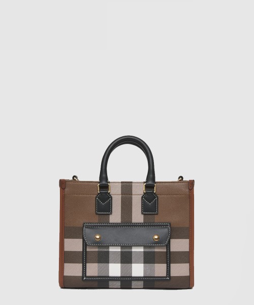 [BURBERRY-버버리]체크 프레야 토트백 미니 80543091