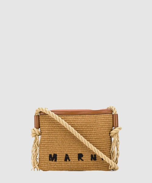 [MARNI-마르니]우븐 로고 숄더백