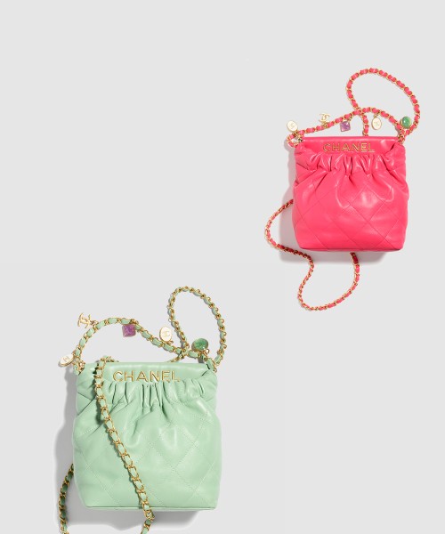 [CHANEL-샤넬]스몰 버킷백 AS3793