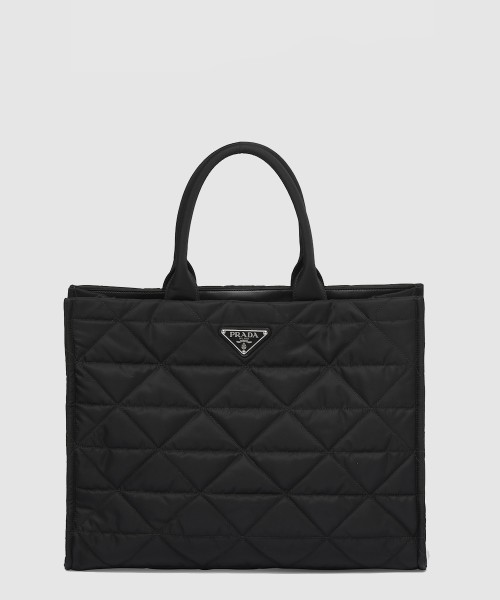 [PRADA-프라다]탑스티치 리나일론 쇼핑백 2VG096