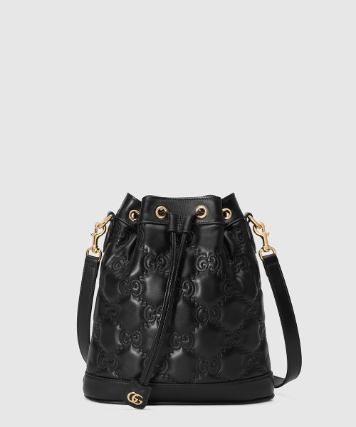 [GUCCI-구찌]GG 마틀라세 레더 버킷백 732448