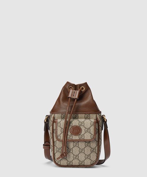 [GUCCI-구찌]인터로킹 G 미니 버킷백 746303