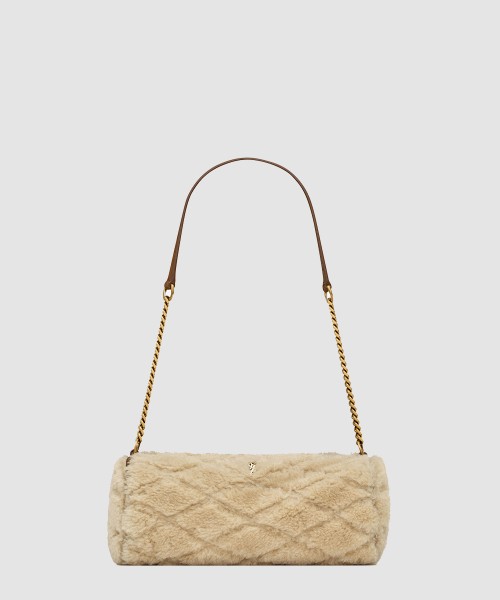 [SAINT LAURENT-생로랑]시어링 사드 미니 튜브백 699703