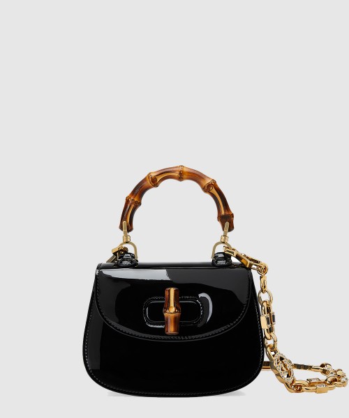 [GUCCI-구찌]뱀부 1947 미니 탑핸들백 724641