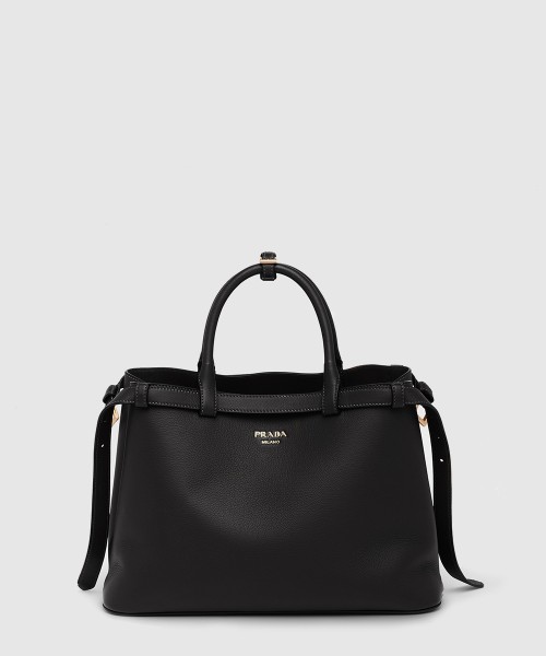 [PRADA-프라다]미듐 가죽 핸드백 1BA417