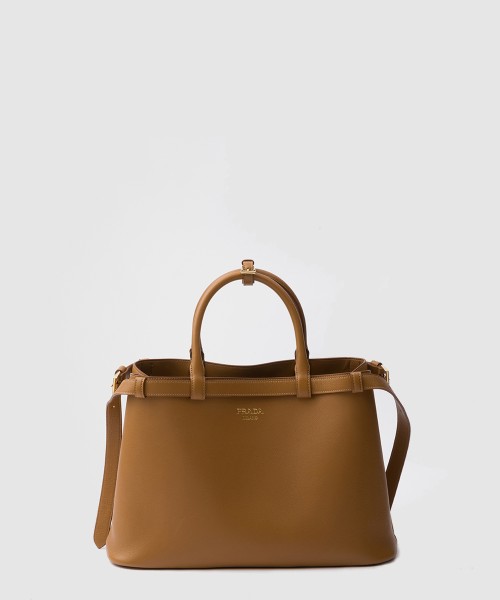 [PRADA-프라다]미디엄 가죽 핸드백 1BA417