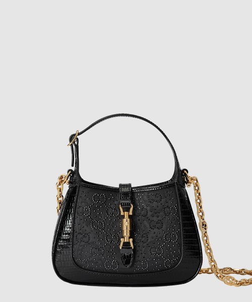 [GUCCI-구찌]재키 1961 GG 크리스탈 미니백 675799