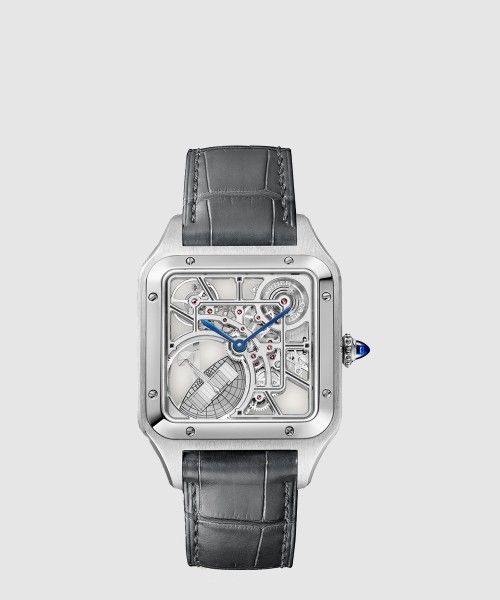 [CARTIER-까르띠에]산토스 뒤몽 스켈레톤 31 WHSA0032