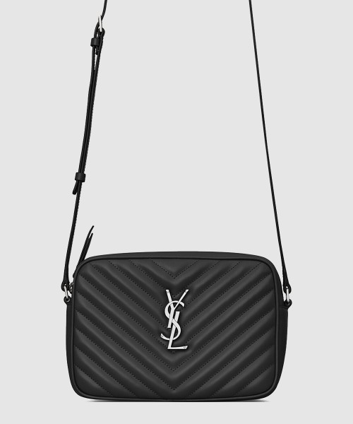 [SAINT LAURENT-생로랑]퀼트 처리된 가죽 소재의 LOU 카메라백 761554