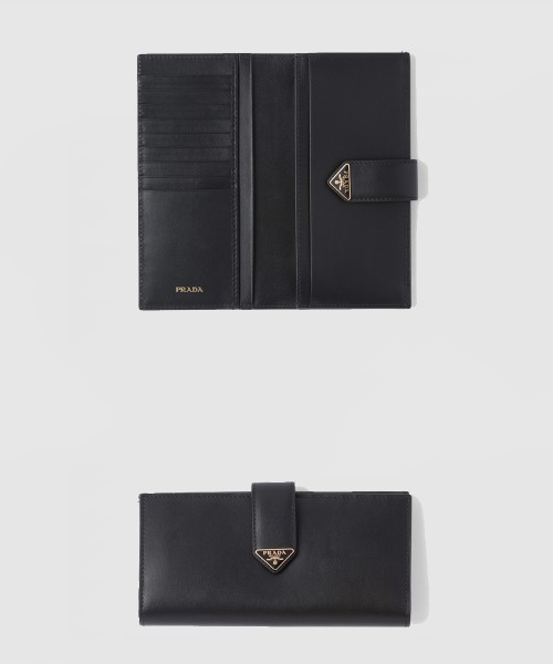 [PRADA-프라다]빅 사이즈 가죽 머니클립 1MV025
