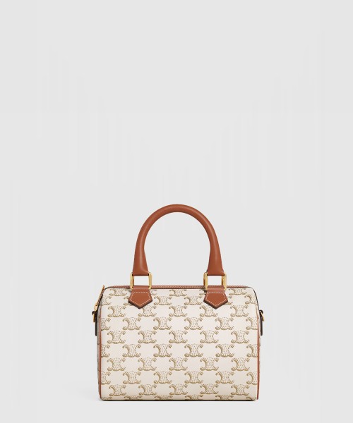 [CELINE-셀린느]스몰 로고 엠보 소가죽 보스턴백 113772