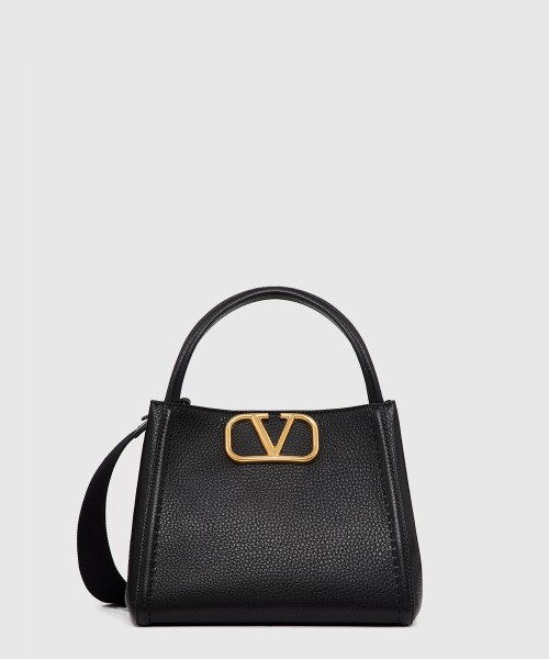 [VALENTINO-발렌티노]미디엄 그레인 송아지 가죽 클러치