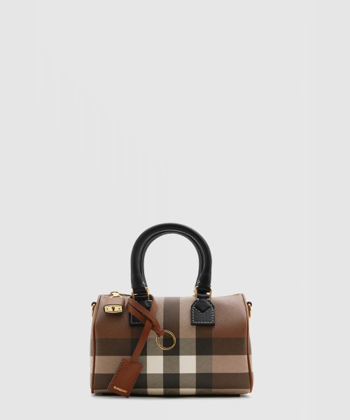 [BURBERRY-버버리]미니 체크 볼링백 80696631