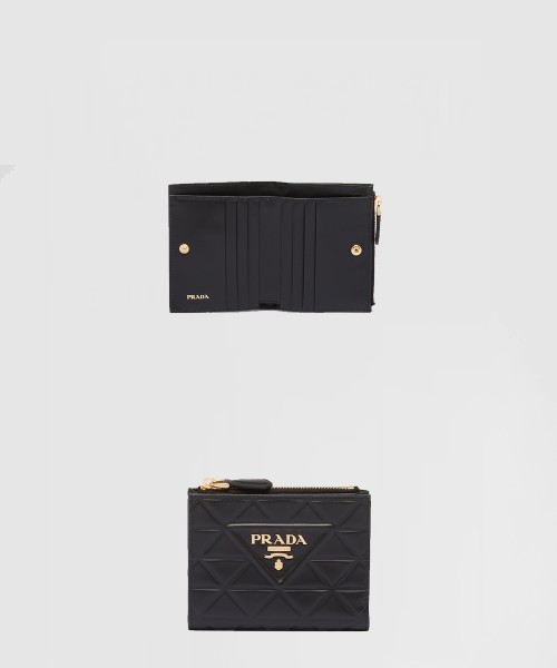[PRADA-프라다]사피아노 가죽 반지갑 1ML050