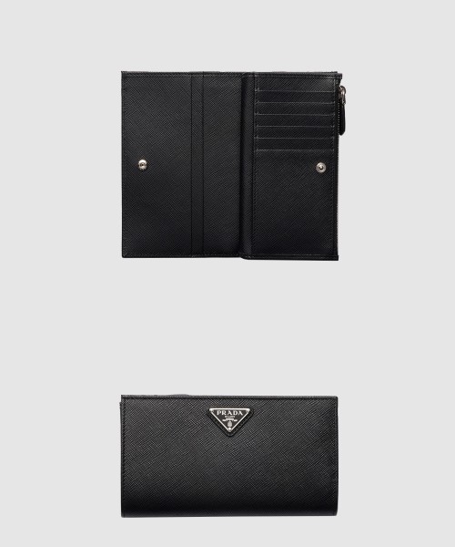 [PRADA-프라다]가죽 장지갑 1ML009