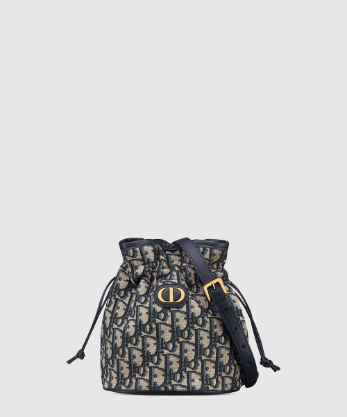 [DIOR-디올]30 Montaigne 드로우스트링 미니 버킷백 S2374