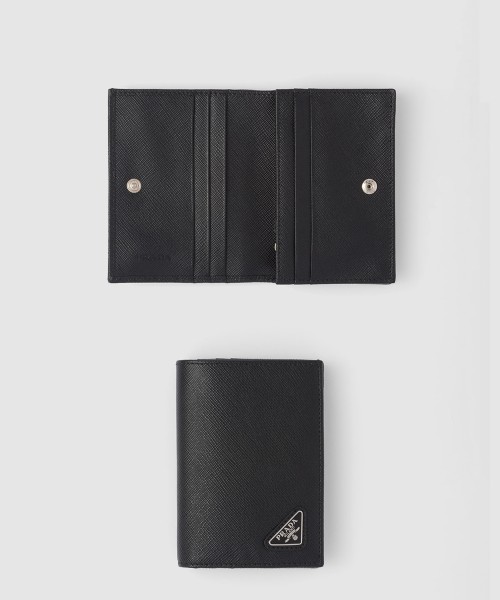 [PRADA-프라다]가죽 반지갑 1MV021