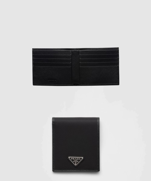 [PRADA-프라다]사피아노 가죽 반지갑 2M0513