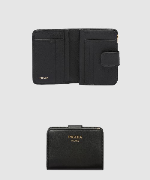 [PRADA-프라다]지퍼 반지갑 1ML018