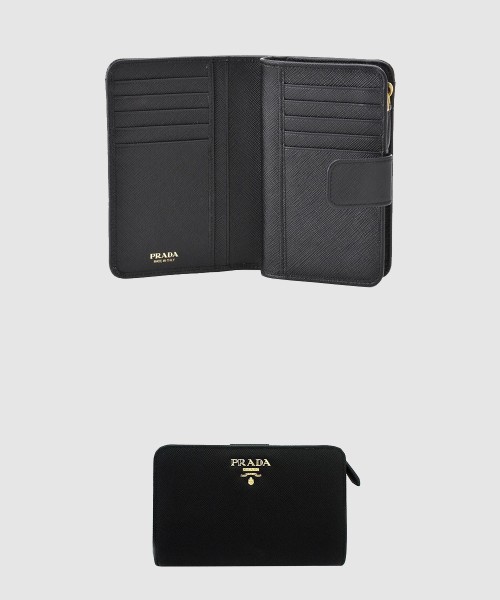 [PRADA-프라다]사피아노 중지갑 1M1225