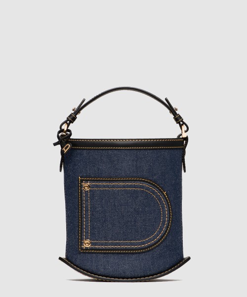 [DELVAUX-델보]핀 캔버스 토트백