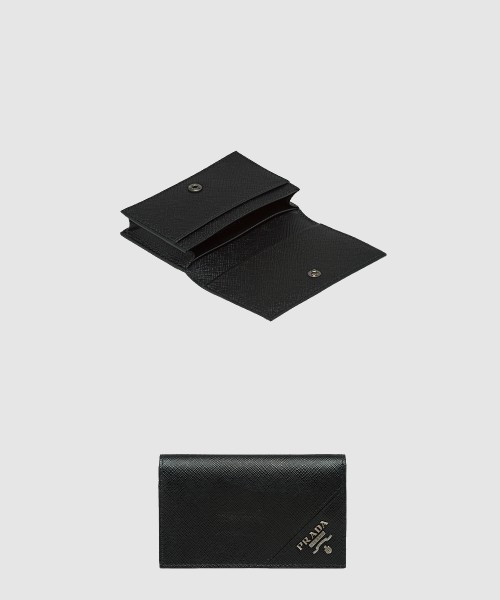 [PRADA-프라다]사피아노 가죽 카드 홀더 1MC122
