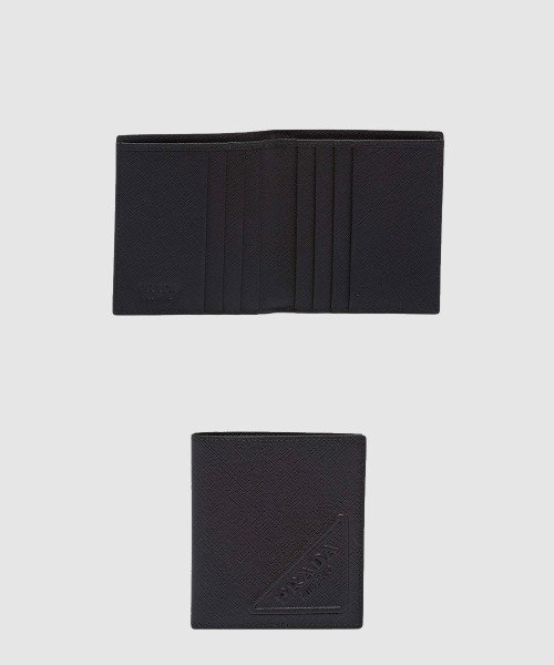 [PRADA-프라다]사피아노 및 가죽 지갑 2MO004