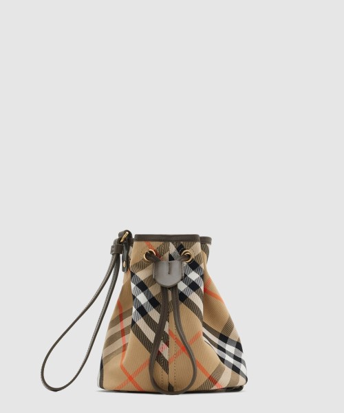 [BURBERRY-버버리]체크 스트링 파우치 80939161