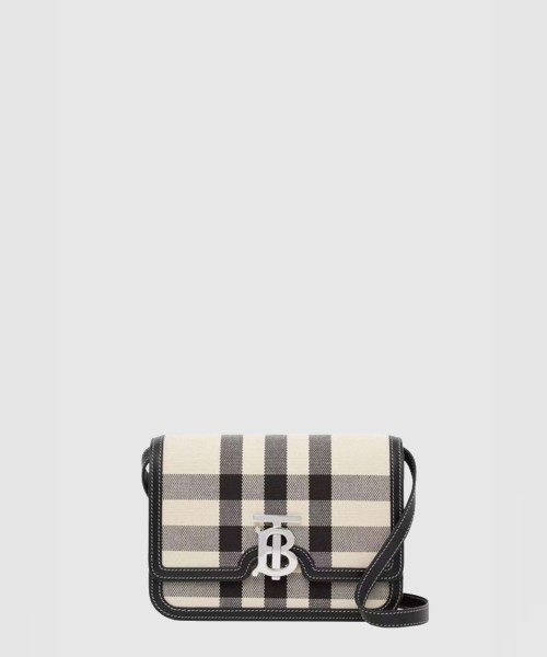 [BURBERRY-버버리]스몰 체크 캔버스 TB백 80522891