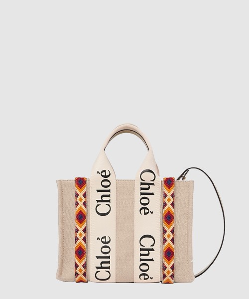 [CHLOE-끌로에]스몰 퀼팅자수 토트백 SS397