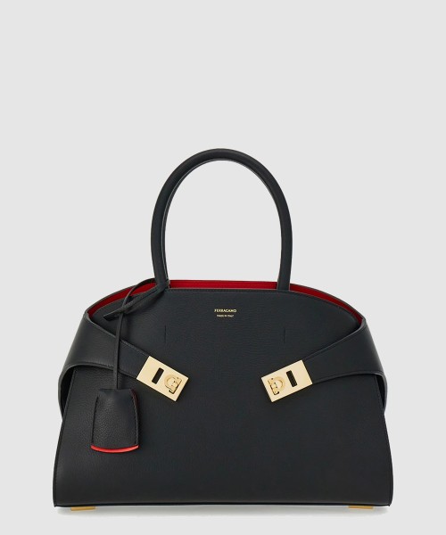 [FERRAGAMO-페레가모]허그 탑 핸들 215608