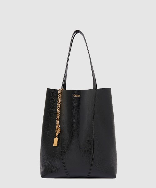 [CHLOE-끌로에]그레인드 가죽 Chloé Spin 토트백 SS811