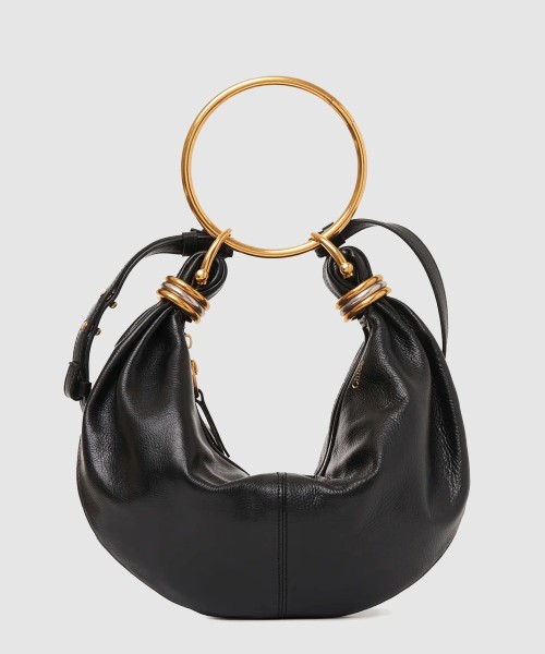 [CHLOE-끌로에]그레인드 가죽 Marcie 스몰 Bracelet 호보백 AS611