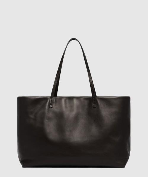 [THE ROW-더로우]뉘앙스 블랙 레더 토트백 W1727L