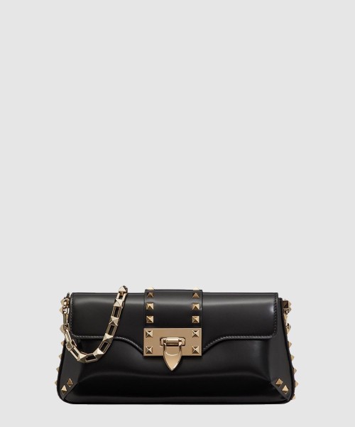 [VALENTINO-발렌티노]락스터드 가죽 핸드백