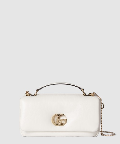 [GUCCI-구찌]GG 밀라노 스몰 탑 핸들백 806016