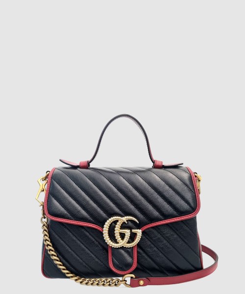 [GUCCI-구찌]GG 마몽 스몰 탑핸들백 498110