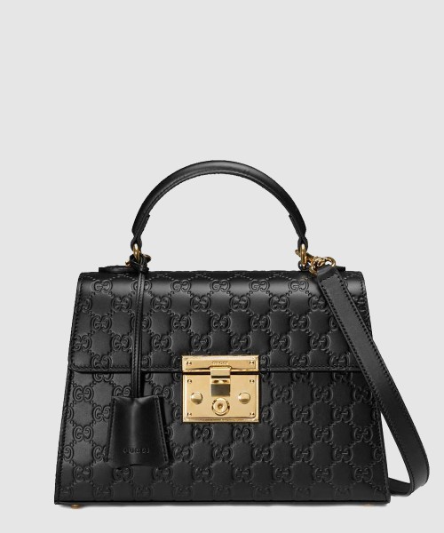 [GUCCI-구찌]패드락 GG 수프림 탑핸들백 453188