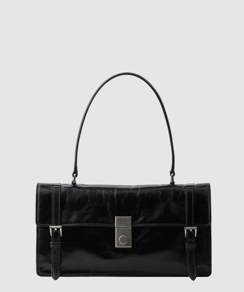 [PRADA-프라다]미디엄 가죽 핸드백 1BN026