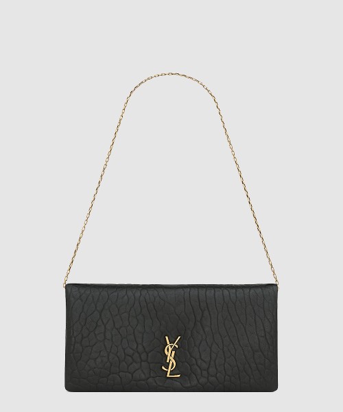 [SAINT LAURENT-생로랑]그레인 램스킨 소재의 calypso 미니백 801712