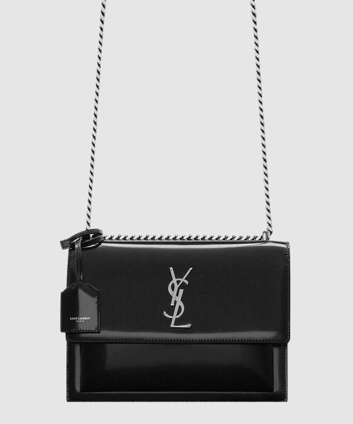 [SAINT LAURENT-생로랑]브러쉬드 가죽 소재의 sunset 미디엄 백 422906