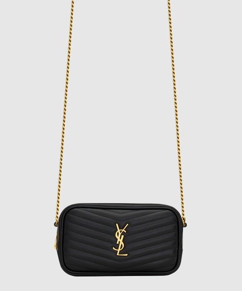 [SAINT LAURENT-생로랑]퀼팅 가죽 소재 mini lou 748849