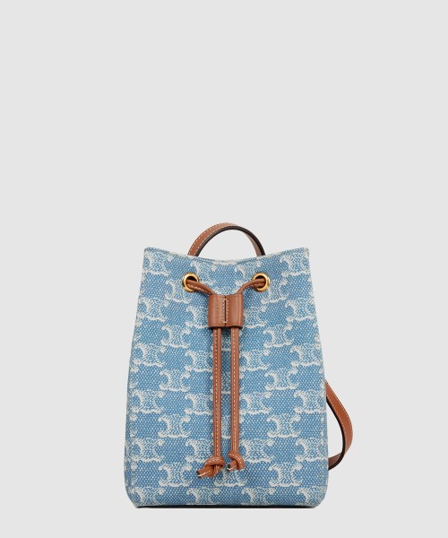 [CELINE-셀린느]마이크로 세일러 트리옹프 올 오버 텍스타일 10M742