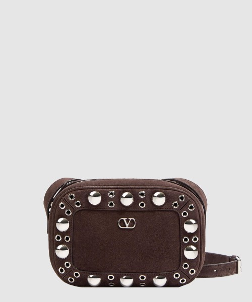 [VALENTINO-발렌티노]가라바니 넬코트 스웨이드 숄더백