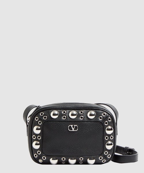 [VALENTINO-발렌티노]가라바니 넬코트 그레이니 카프스킨 크로스바디백